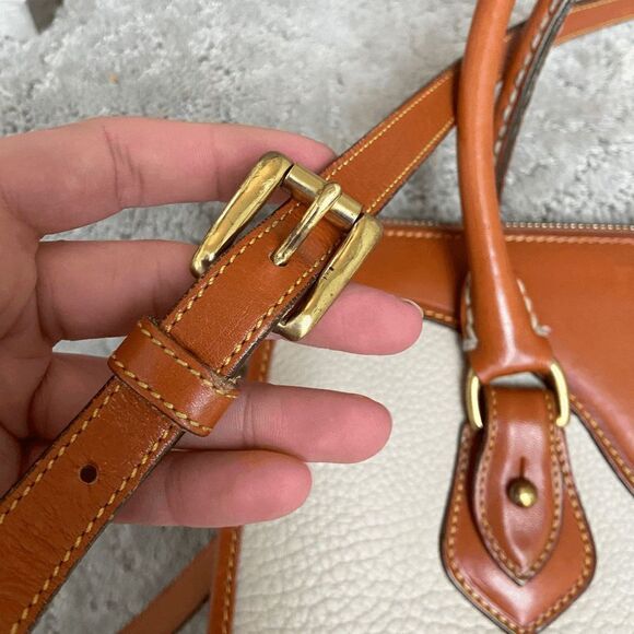 Authentic 90s Dooney & Bourke Custom Restored Convertable Shoulder Satchel - Picture 7 of 14